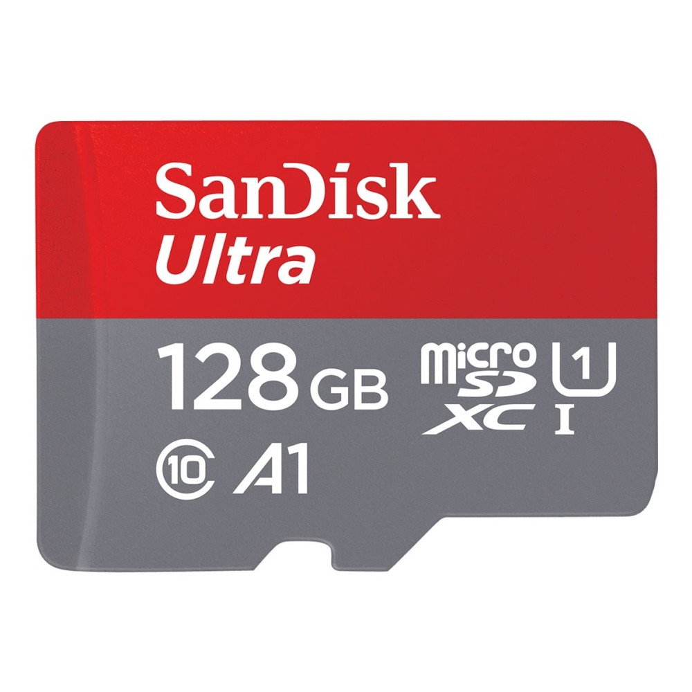 Produktbild för SanDisk Ultra - flash-minneskort - 128 GB - mikroSDXC UHS-I