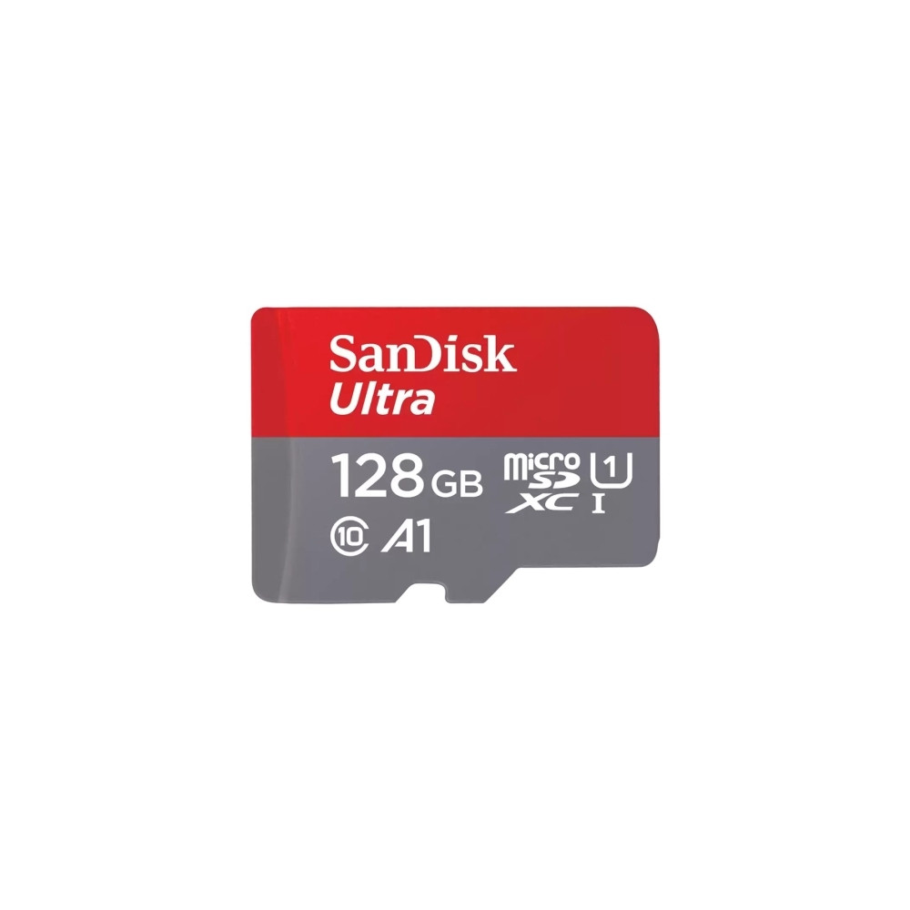 Produktbild för SanDisk Ultra - flash-minneskort - 128 GB - mikroSDXC UHS-I