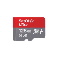 Produktbild för SanDisk Ultra - flash-minneskort - 128 GB - mikroSDXC UHS-I