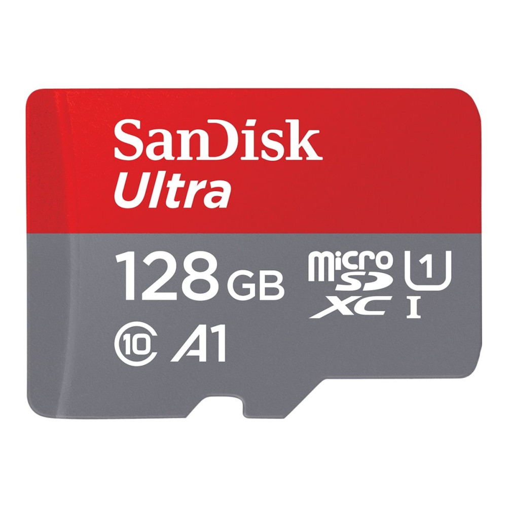 Produktbild för SanDisk Ultra - flash-minneskort - 128 GB - mikroSDXC UHS-I
