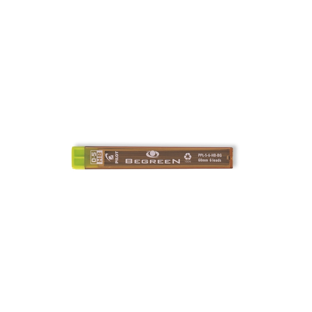 Produktbild för Blyertsstift, PILOT PPL Begreen, 0,5 mm, HB, 12 st/förpackni...