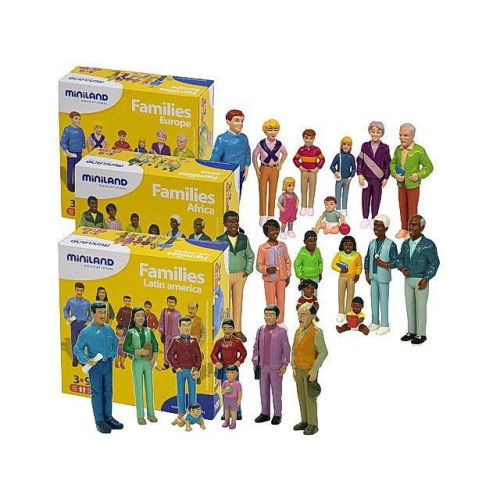 Miniland Familj Lekfigurer 1.2.3. 24/fp