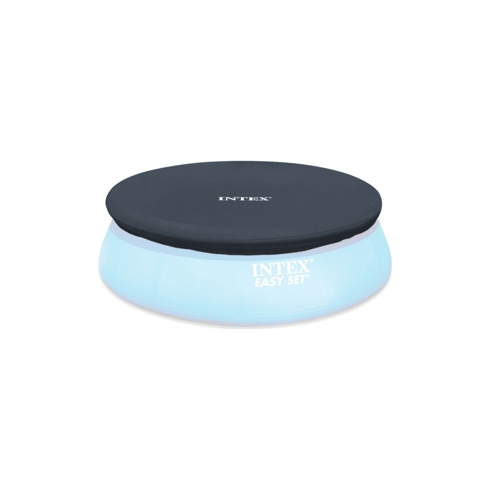 Produktbild för Intex 28023, Poolöverdrag, Ovanmarkspool, Rund, Blå, PVC, Po...
