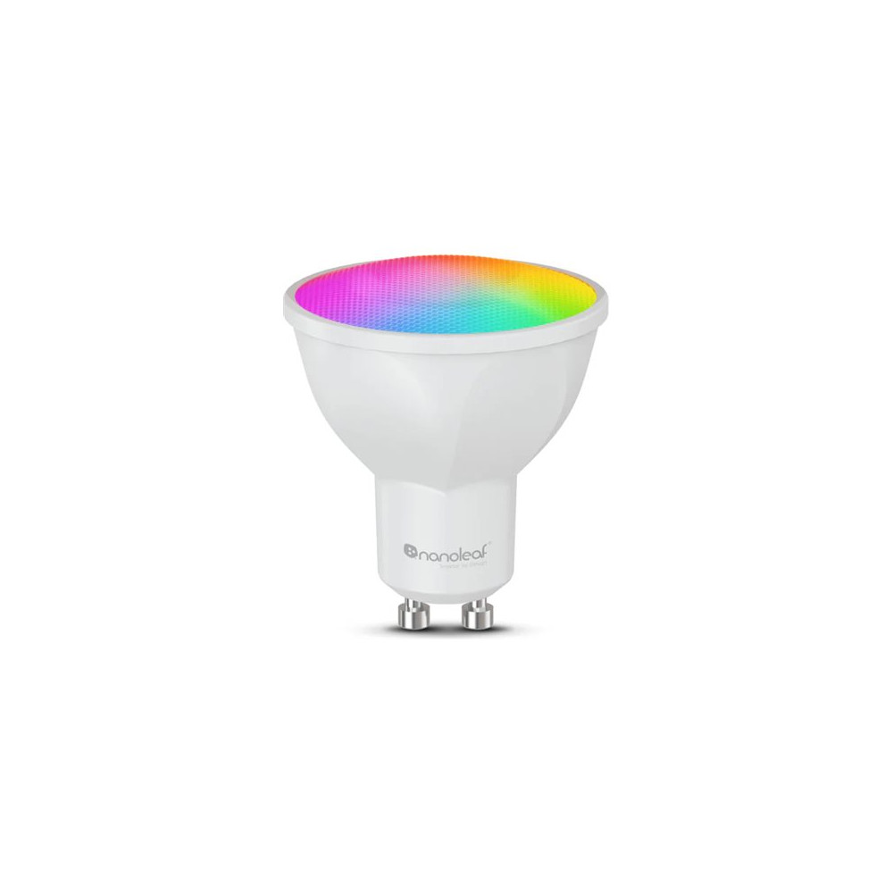 Produktbild för Nanoleaf - LED-glödlampa - form: MR16 - GU10 - 5 W - RGBCW-lampa - 2700-6500 K