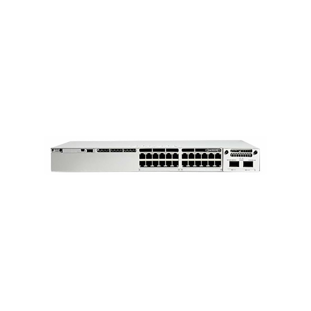 Produktbild för Cisco Catalyst 9300 - Network Essentials - switch - 24 portar - Administrerad - rackmonterbar