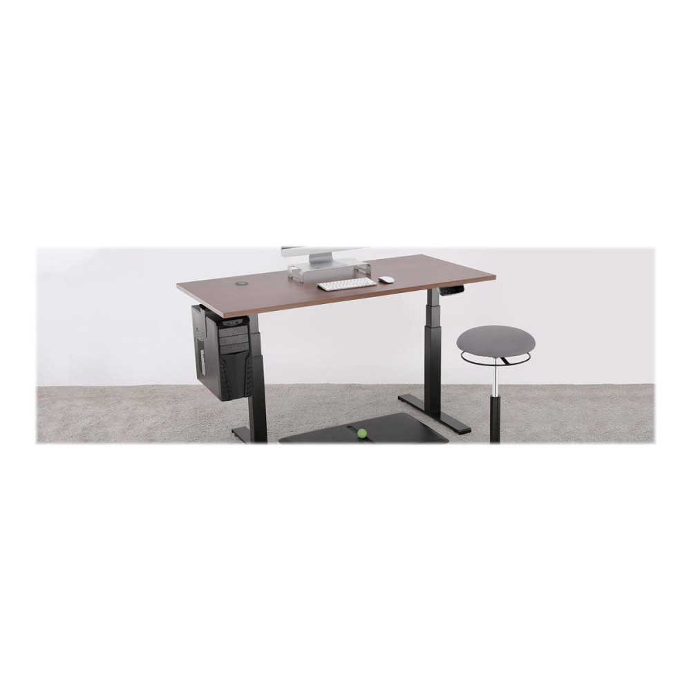 Produktbild för ICY BOX IB-EW205B-T - sittande/stående skrivbordsram