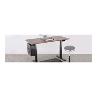 Produktbild för ICY BOX IB-EW205B-T - sittande/stående skrivbordsram
