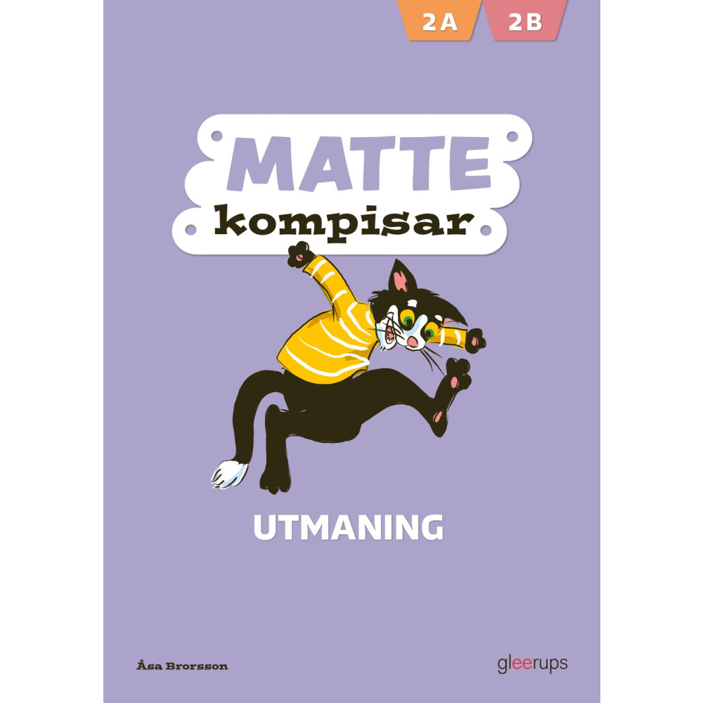 Produktbild för Mattekompisar 2, utmaningsbok, 5-pack (häftad)