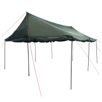 Produktbild för Familjetält Armégrön 600 x 400 x 268 cm Polyester och Stål