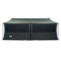 Produktbild för Familjetält Armégrön 600 x 400 x 268 cm Polyester och Stål