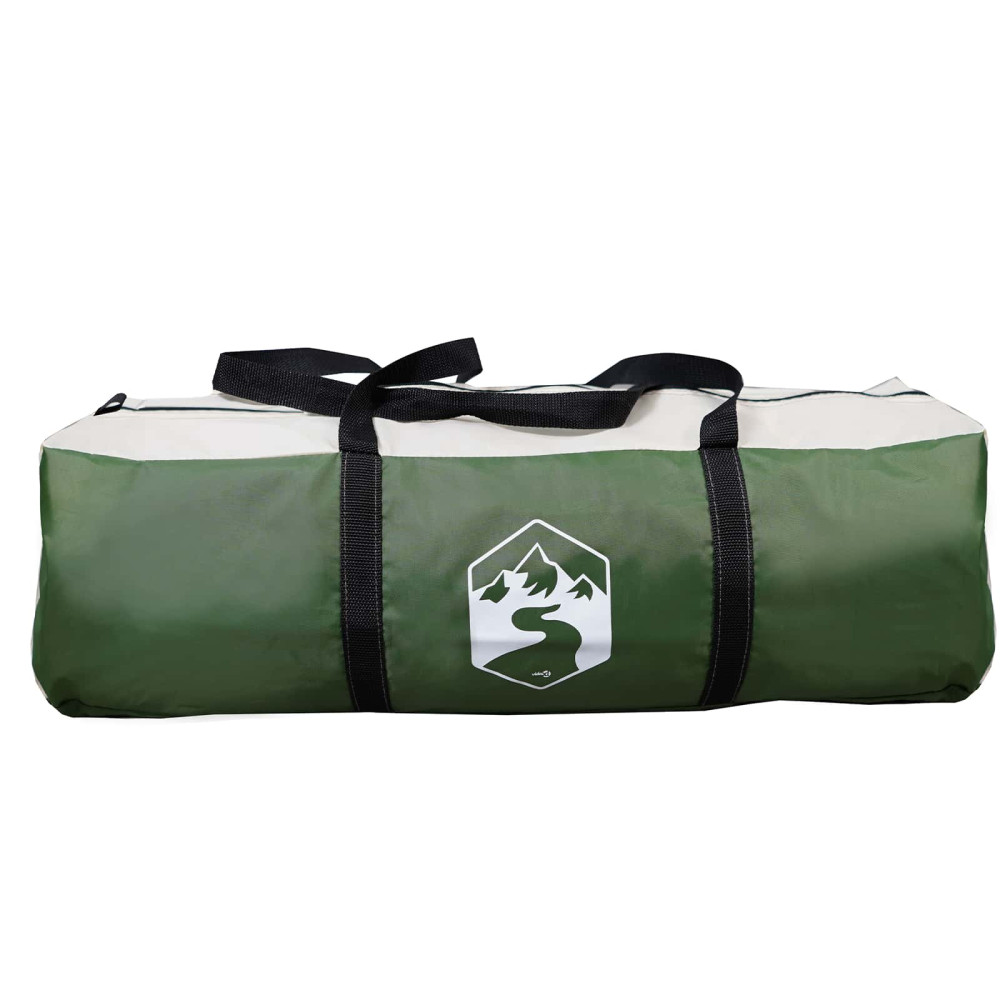Produktbild för Partytält med tak Grön 600 x 600 x 400 cm Polyester och Stål