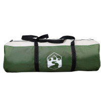 Produktbild för Partytält med tak Grön 600 x 600 x 400 cm Polyester och Stål