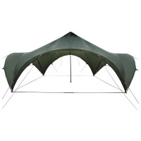 Produktbild för Partytält Armégrön 600 x 600 x 400 cm Polyester och Stål
