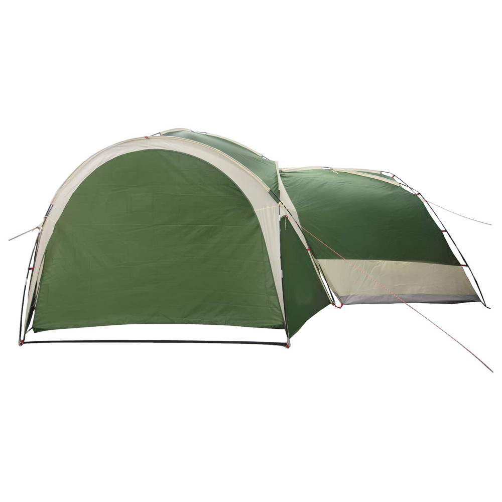 Produktbild för Sidtält med tak Grön 410 x 410 x 250 cm Polyester och Stål