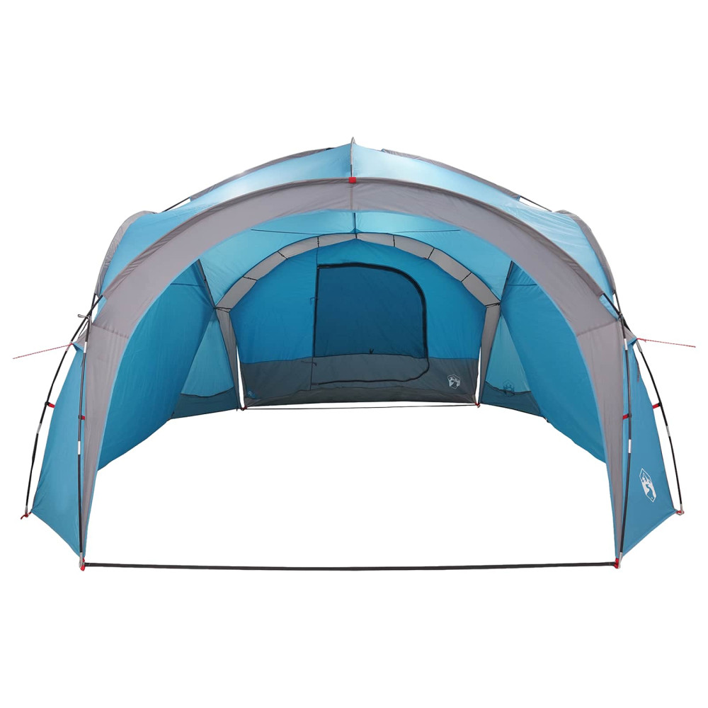 Produktbild för Sidtält med tak Blå 410 x 410 x 250 cm Polyester och Stål