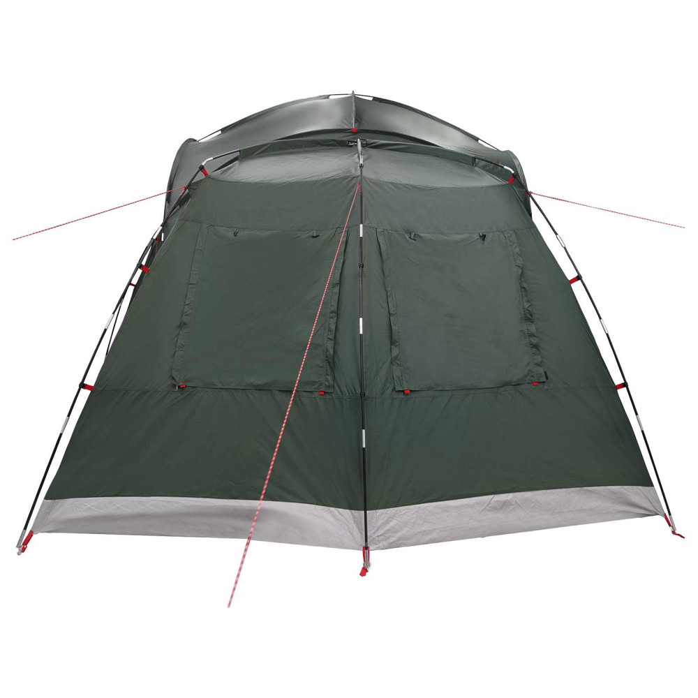Produktbild för Sidtält med tak Armégrön 410 x 410 x 250 cm Polyester och Stål