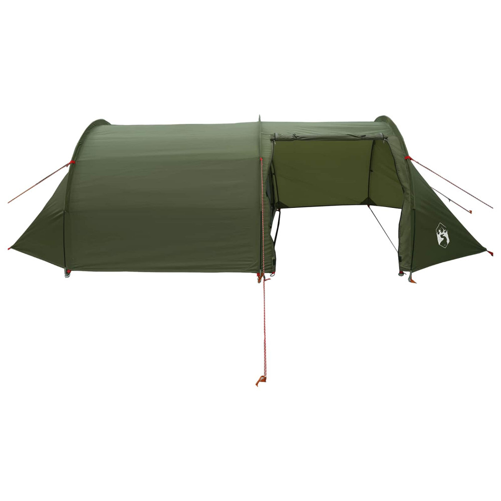 Produktbild för Tunneltält Olivgrön 410 x 175 x 105 cm Polyester och Stål