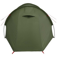 Produktbild för Tunneltält Olivgrön 410 x 175 x 105 cm Polyester och Stål
