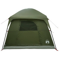 Produktbild för Stuga Tält Olivgrön 244 x 213 x 183 cm Polyester och Stål
