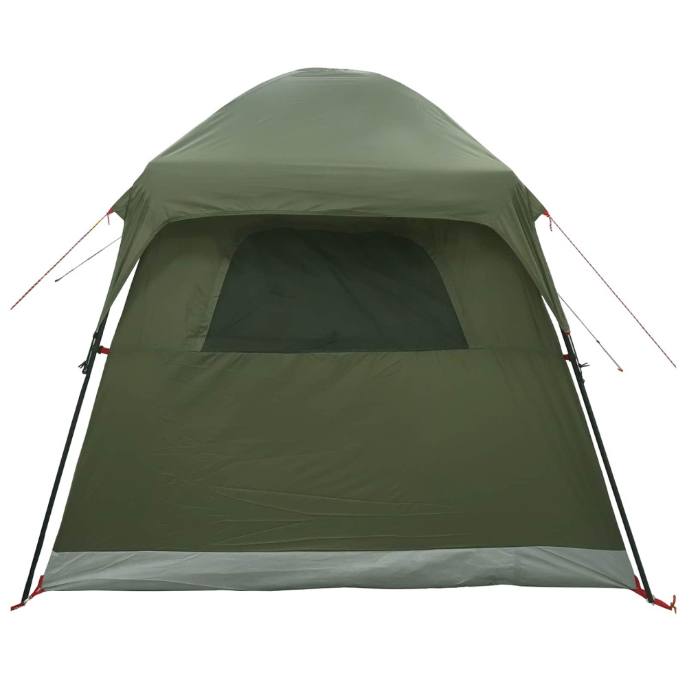 Produktbild för Stuga Tält Olivgrön 244 x 213 x 183 cm Polyester och Stål