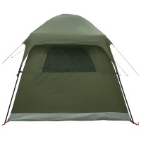 Produktbild för Stuga Tält Olivgrön 244 x 213 x 183 cm Polyester och Stål