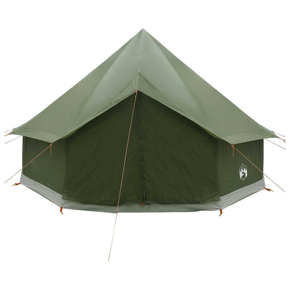 Produktbild för Tipi Tält Olivgrön 300 x 300 x 200 cm Polyester och Stål