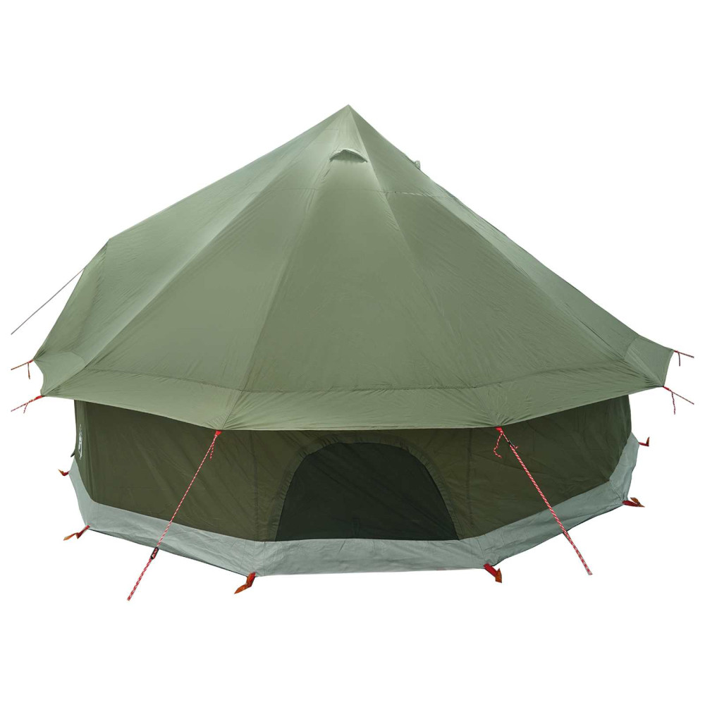 Produktbild för Tipi Tält Olivgrön 300 x 300 x 200 cm Polyester och Stål