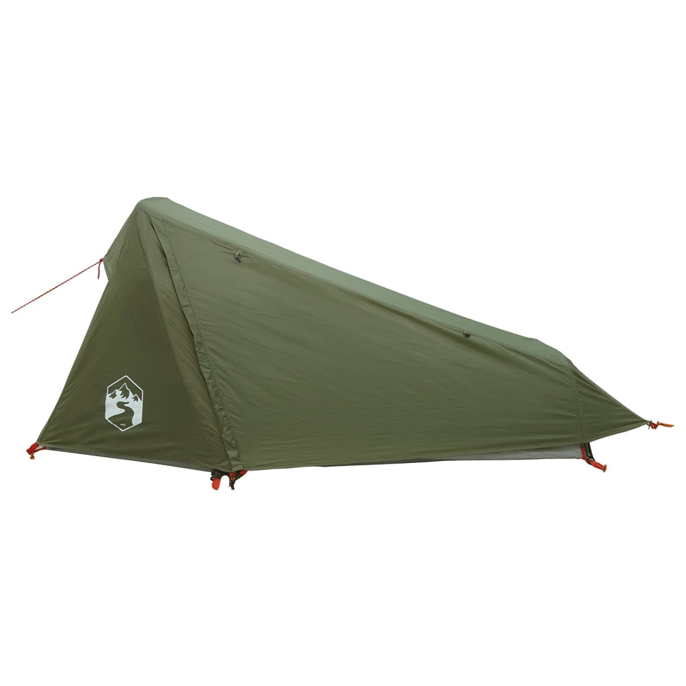 Produktbild för Tunneltält Olivgrön 215 x 100 x 90 cm Polyester och Stål
