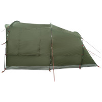 Produktbild för Tunneltält Olivgrön 400 x 260 x 200 cm Polyester och Stål