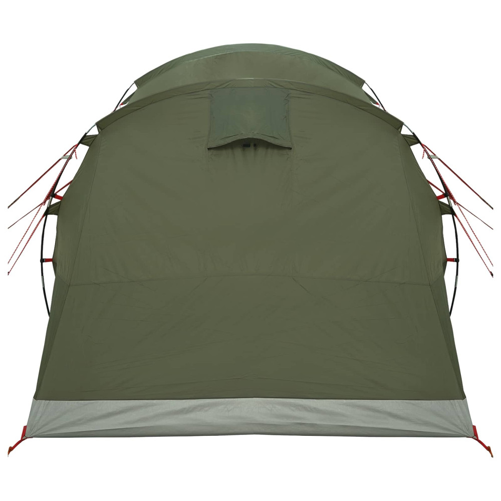 Produktbild för Tunneltält Olivgrön 400 x 260 x 200 cm Polyester och Stål