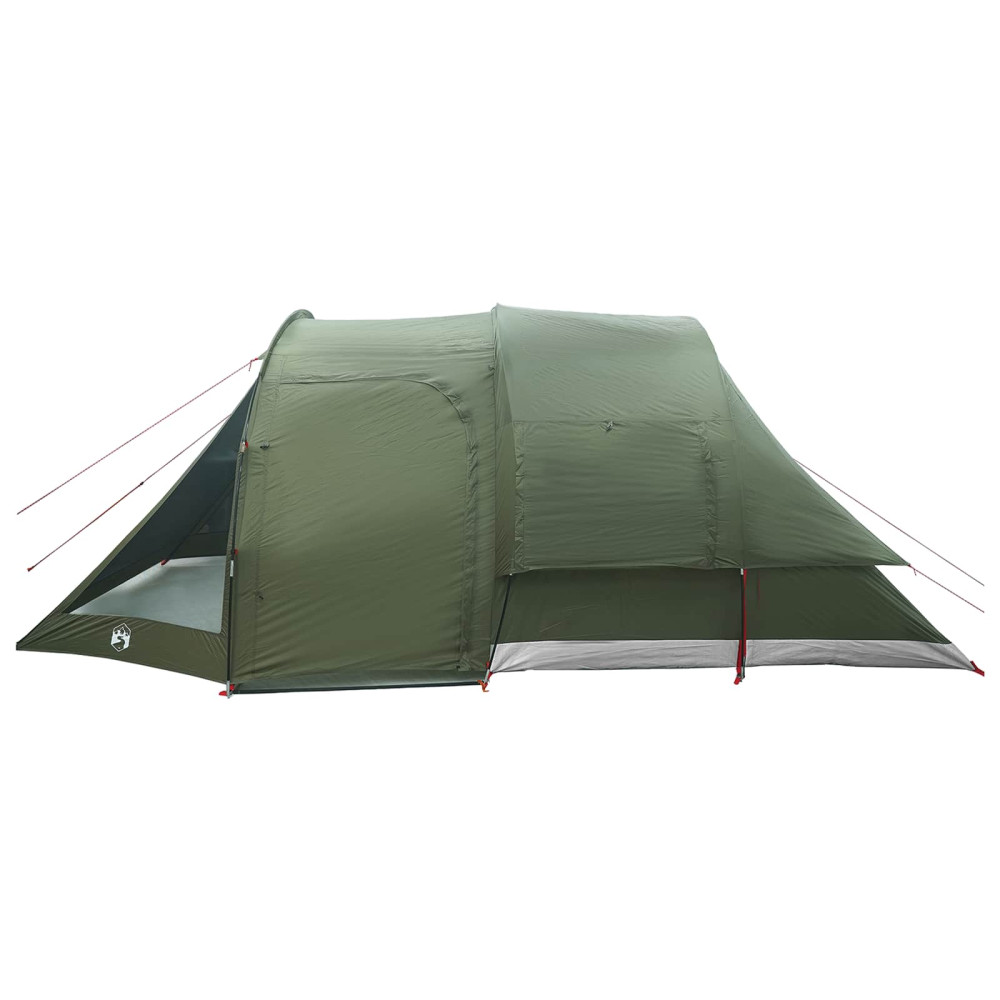 Produktbild för Stuga Tält Olivgrön 488 x 244 x 183 cm Polyester och Stål