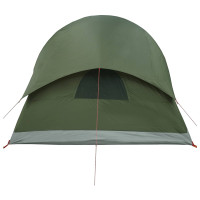 Produktbild för Stuga Tält Olivgrön 488 x 244 x 183 cm Polyester och Stål