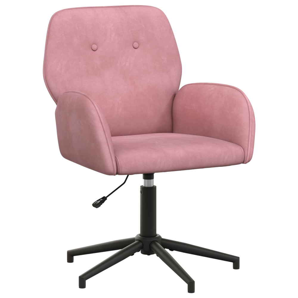 Produktbild för Svanstol 54 x 55 x 90 cm Rosa Sammet