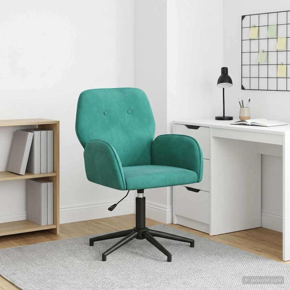 Produktbild för Svanstol 54 x 55 x 90 cm Turkos Sammet