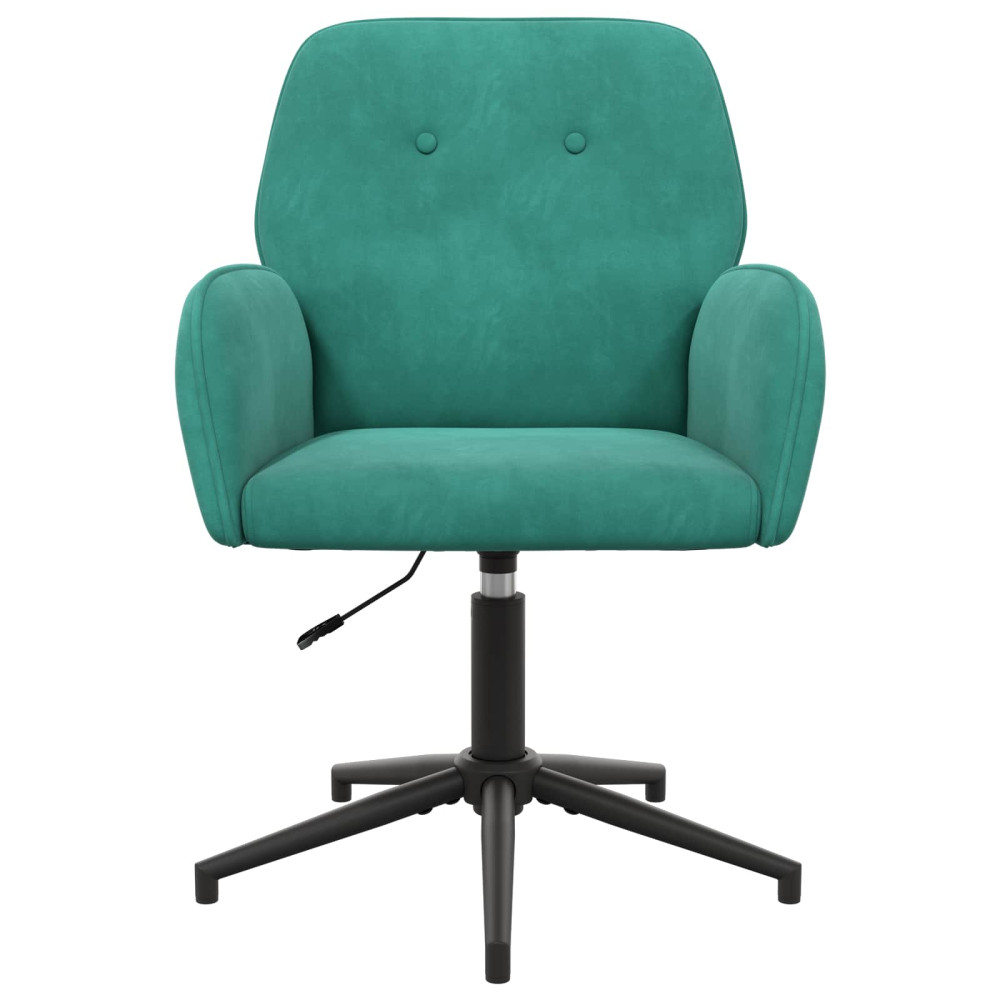 Produktbild för Svanstol 54 x 55 x 90 cm Turkos Sammet