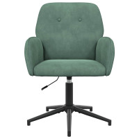 Produktbild för Svanstol 54 x 55 x 90 cm Havgrön Sammet