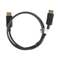 Produktbild för Lanberg - DisplayPort-kabel - DisplayPort till DisplayPort - 1 m