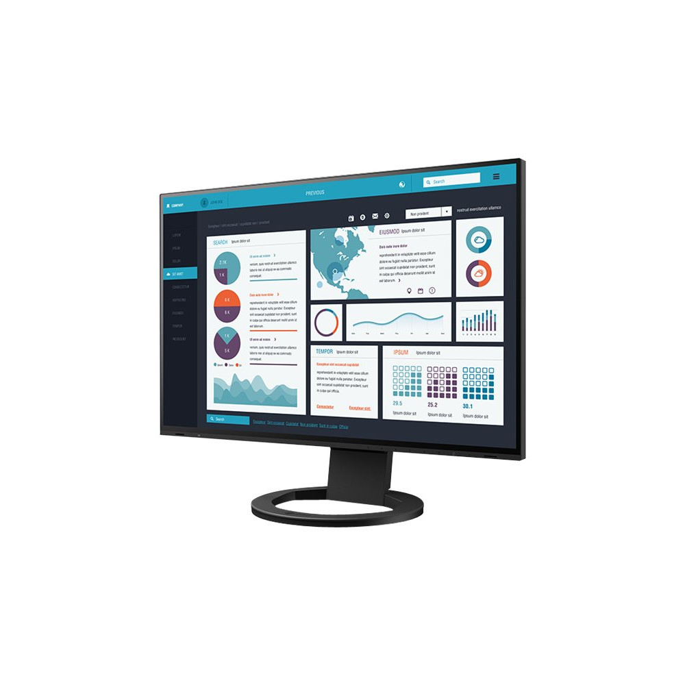 Produktbild för EIZO FlexScan EV2495-BK - med FlexStand - LED-skärm - 24.1"