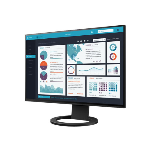 Eizo Nanao EIZO FlexScan EV2495-BK - med FlexStand - LED-skärm - 24.1"