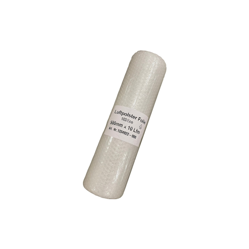 Produktbild för Bubbelplast i rulle 500 mm x 10,00 m 2-lagers COEX-film tran...