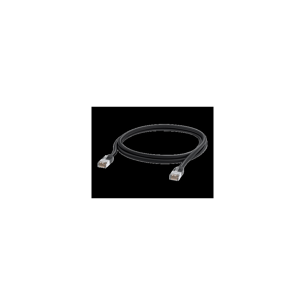 Produktbild för Ubiquiti UISP patch-kabel - 1 m - svart