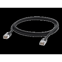Produktbild för Ubiquiti UISP patch-kabel - 1 m - svart