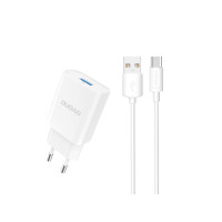 Produktbild för Dudao A4EU-adapter 10W 1xUSB-A (USB-A till USB-C-kabel ingår...