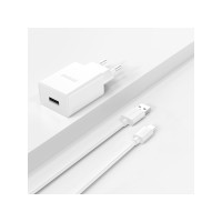 Produktbild för Dudao A4EU-adapter 10W 1xUSB-A (USB-A till USB-C-kabel ingår...