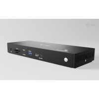 Produktbild för i-Tec - dockningsstation - USB-C / USB4 / Thunderbolt 3 / Thunderbolt 4 / Thunderbolt 5 - 2 x HDMI, Thunderbolt 4 - 1GbE, 2.5GbE