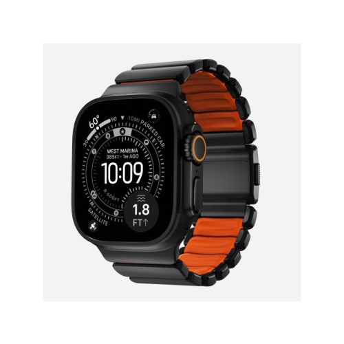 Nomad Nomad Stratos Band, Band, Smartwatch, Svart, Apple, Ultra 1-...