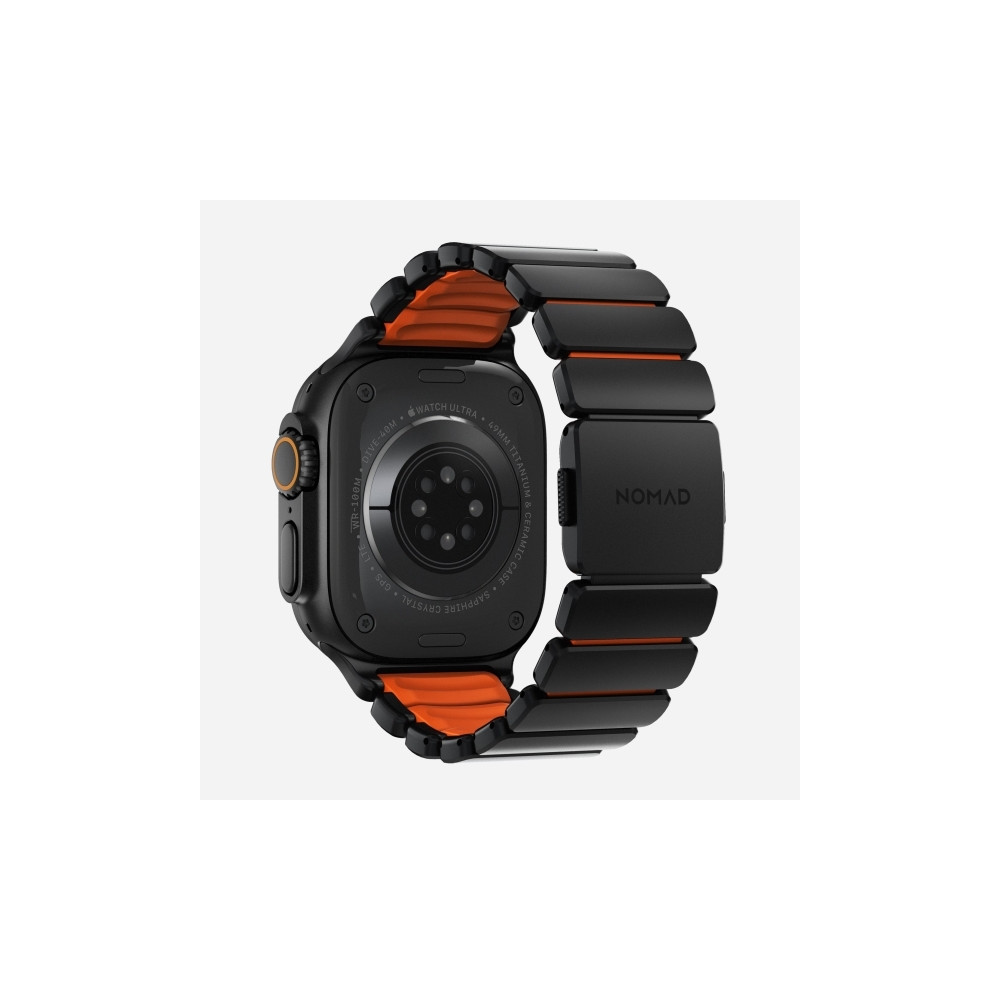 Produktbild för Nomad Stratos Band, Band, Smartwatch, Svart, Apple, Ultra 1-...