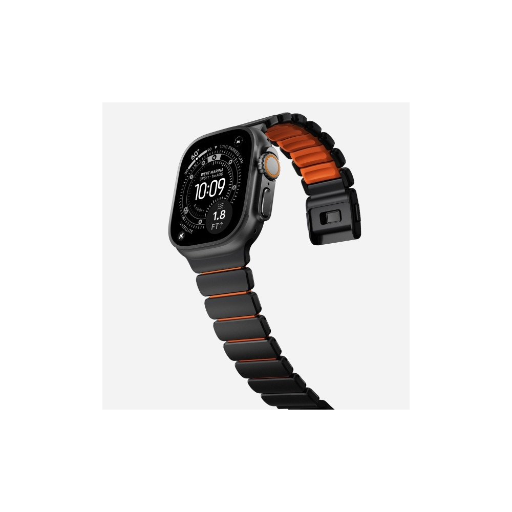 Produktbild för Nomad Stratos Band, Band, Smartwatch, Svart, Apple, Ultra 1-...