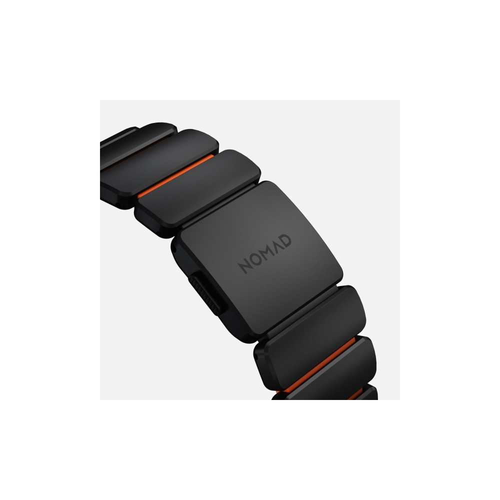 Produktbild för Nomad Stratos Band, Band, Smartwatch, Svart, Apple, Ultra 1-...