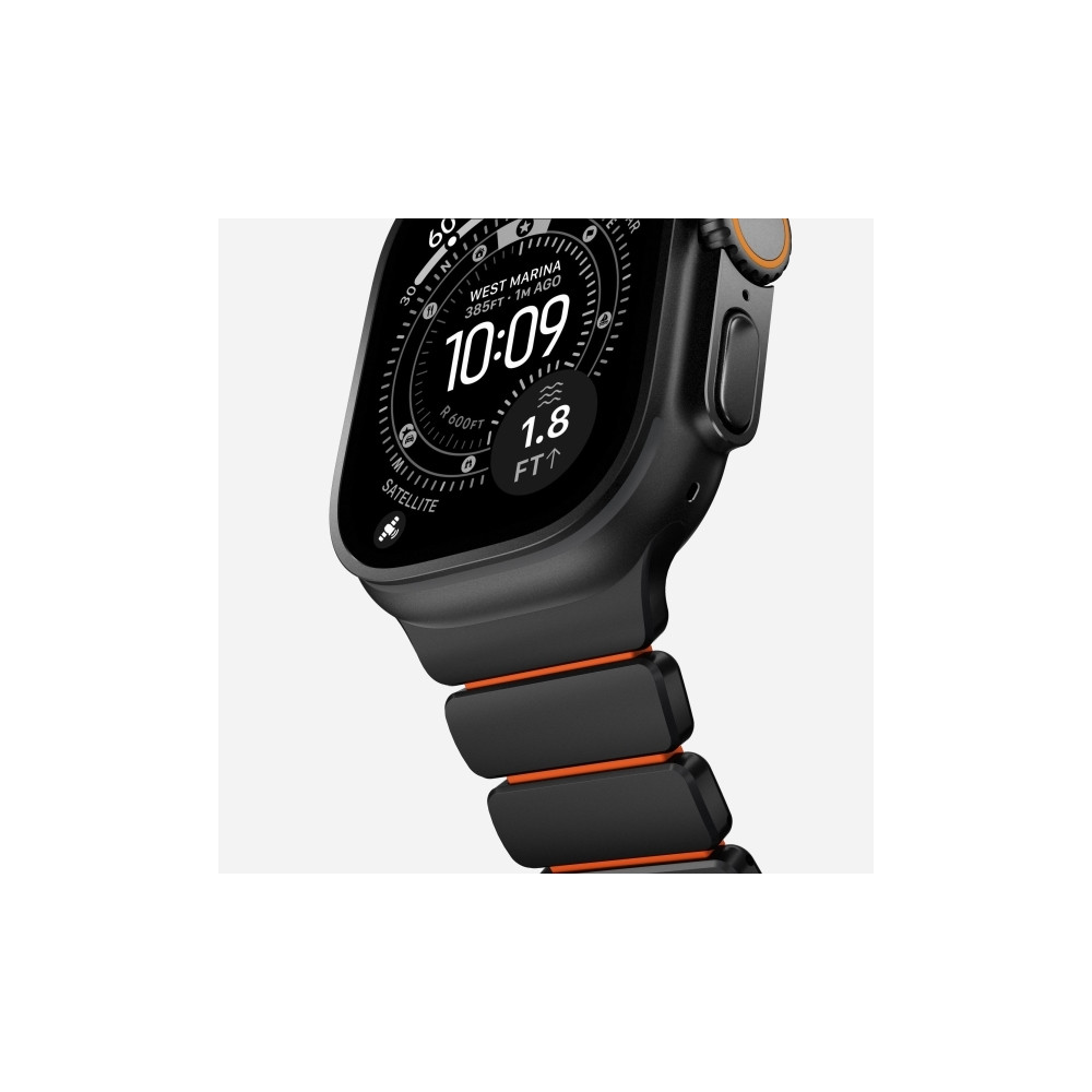 Produktbild för Nomad Stratos Band, Band, Smartwatch, Svart, Apple, Ultra 1-...